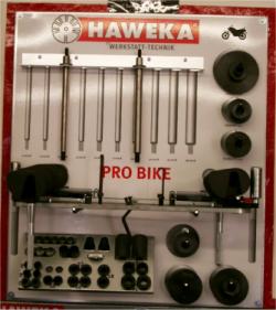 HAWEKA Spezialwerkzeugsatz zum Auswuchten von Motoradreifen 